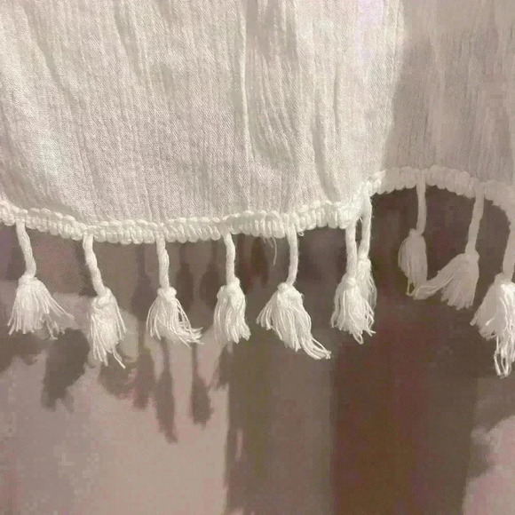 Women’s White Bathing Suit Cover Up - Picture 4 of 8